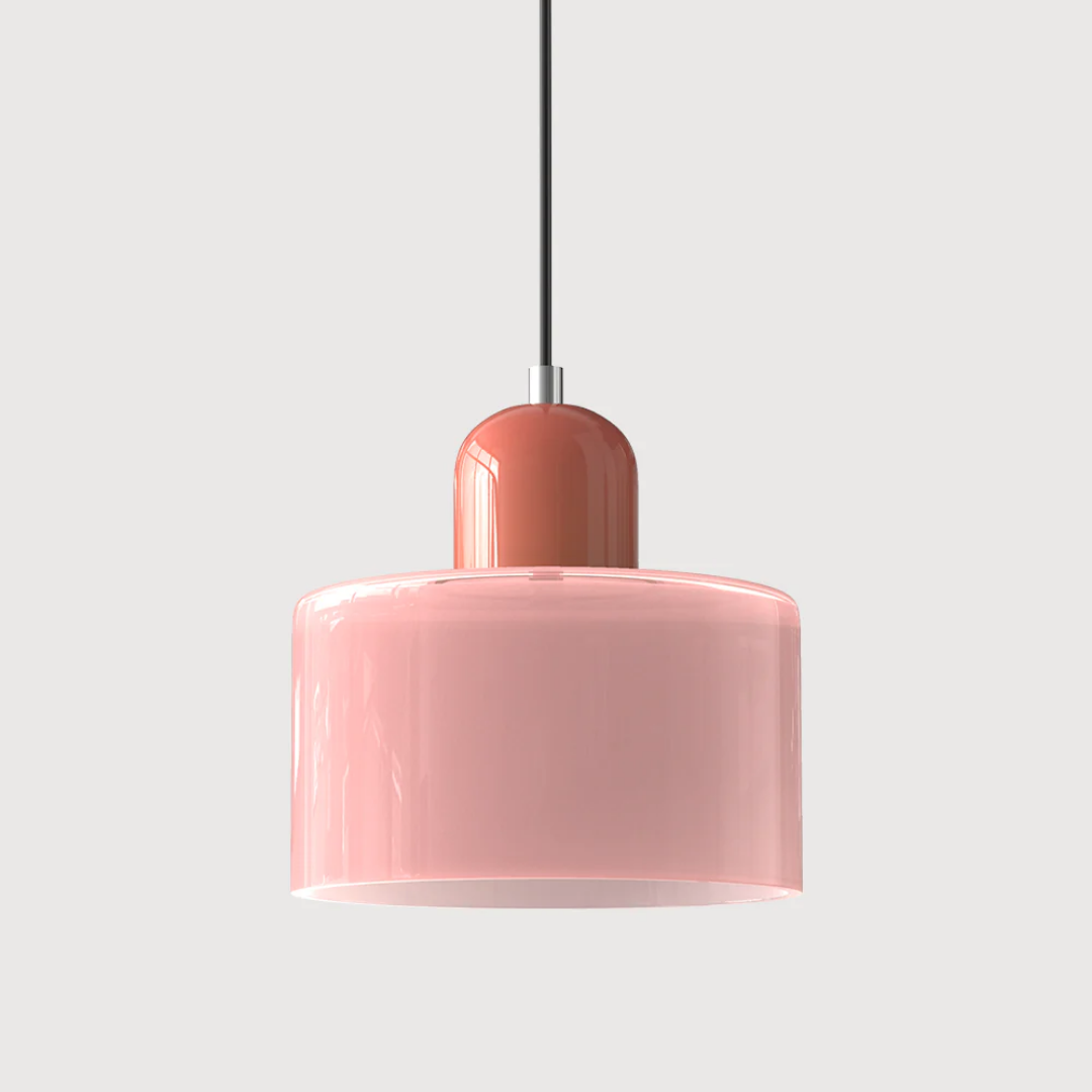 Vintage Style Glass Pendant Lamp Kitchen Island Light