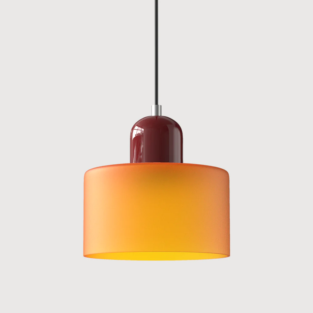 Vintage Style Glass Pendant Lamp Kitchen Island Light
