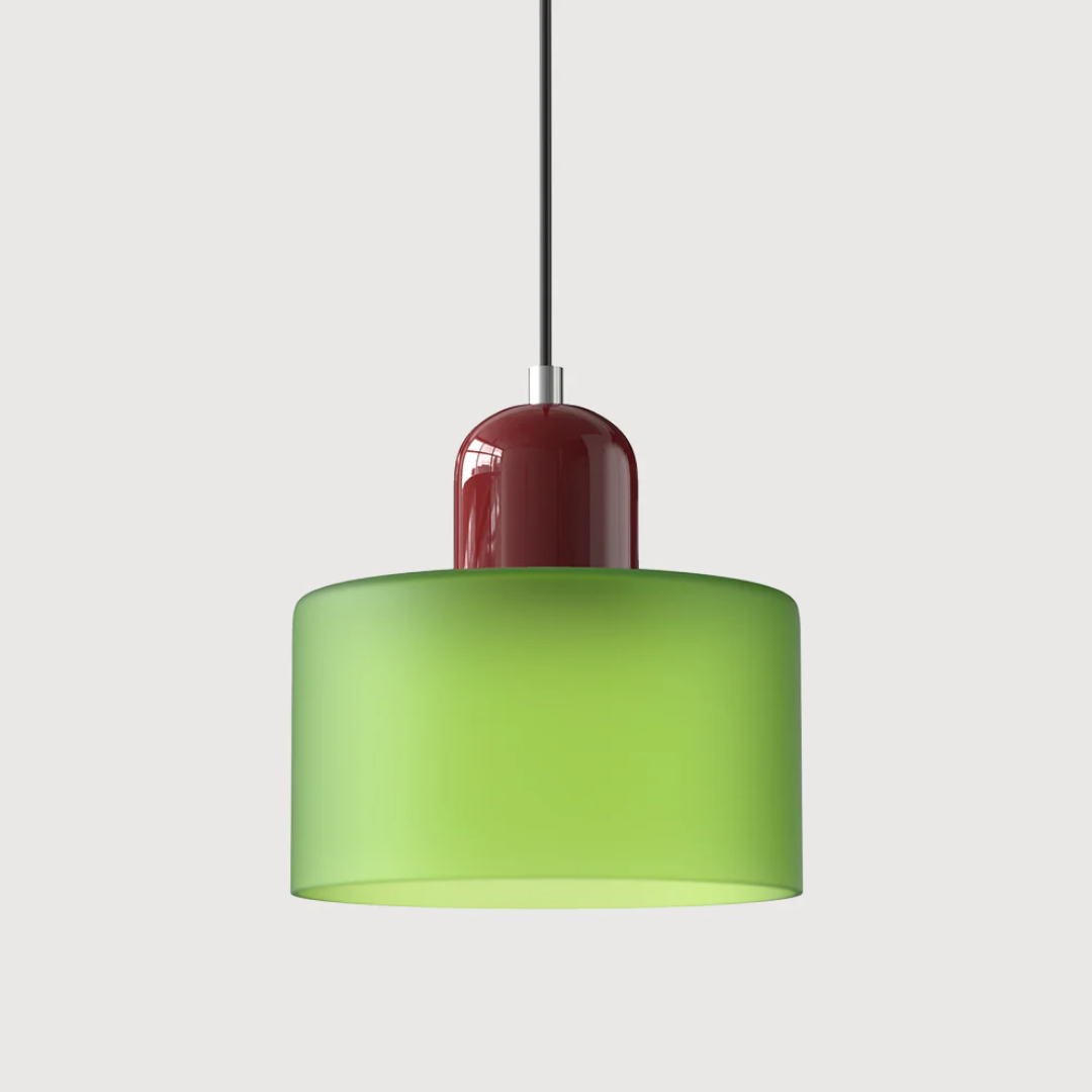 Vintage Style Glass Pendant Lamp Kitchen Island Light