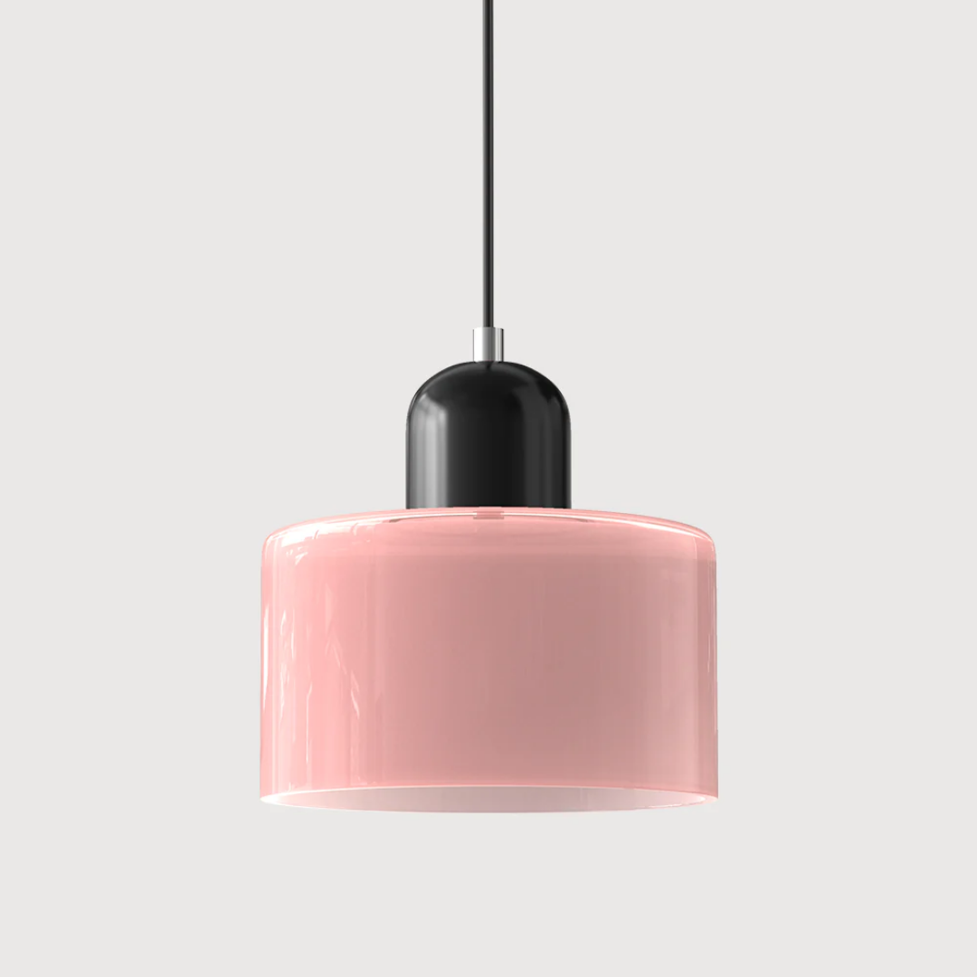 Vintage Style Glass Pendant Lamp Kitchen Island Light