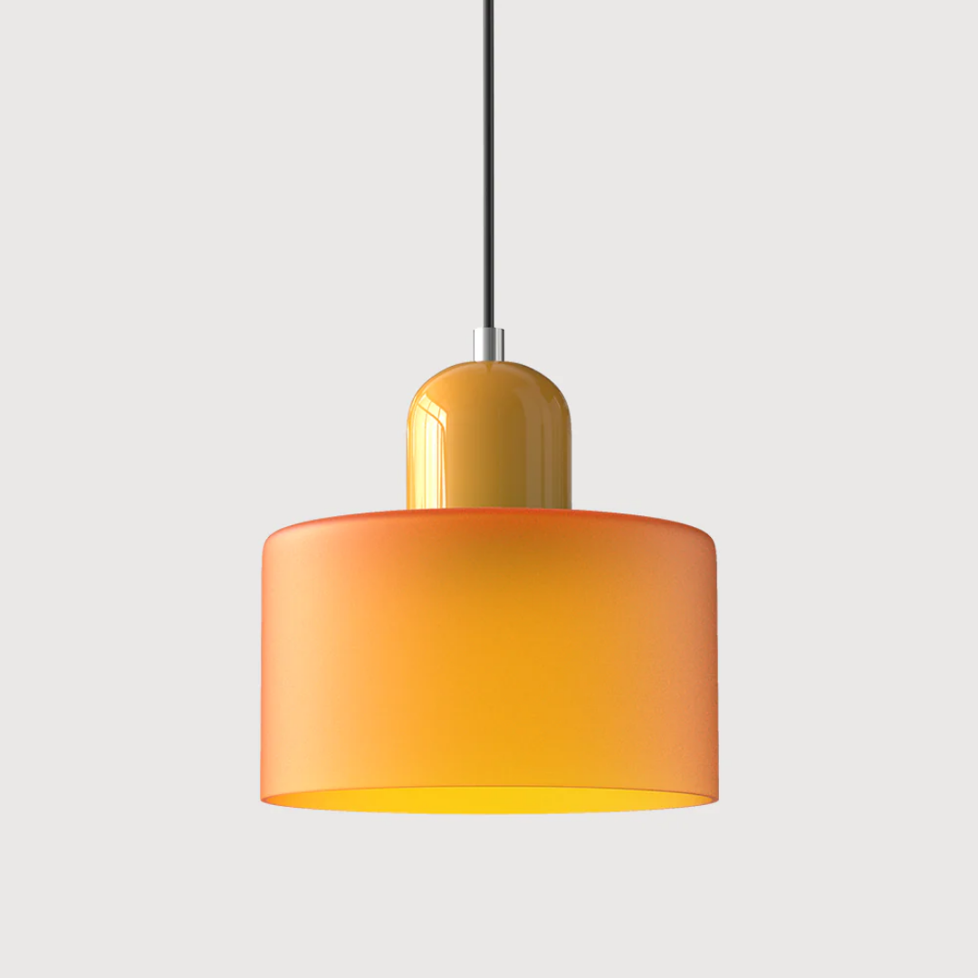 Vintage Style Glass Pendant Lamp Kitchen Island Light