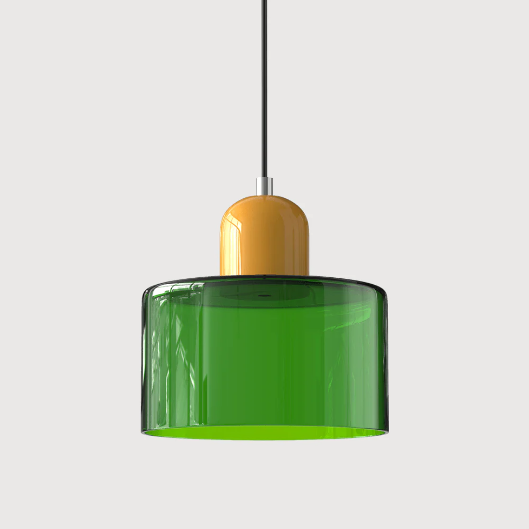 Vintage Style Glass Pendant Lamp Kitchen Island Light