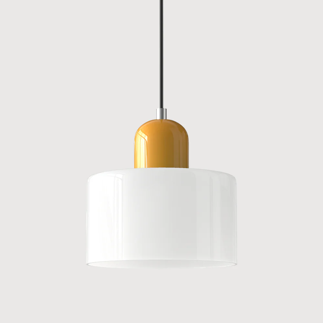 Vintage Style Glass Pendant Lamp Kitchen Island Light