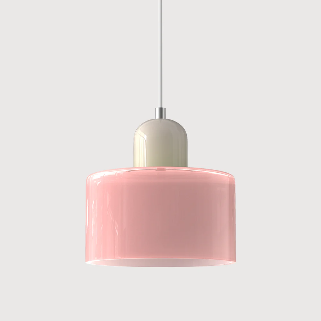 Vintage Style Glass Pendant Lamp Kitchen Island Light