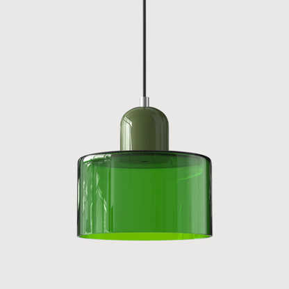 Vintage Style Glass Pendant Lamp Kitchen Island Light