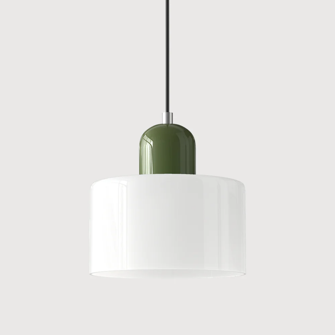 Vintage Style Glass Pendant Lamp Kitchen Island Light