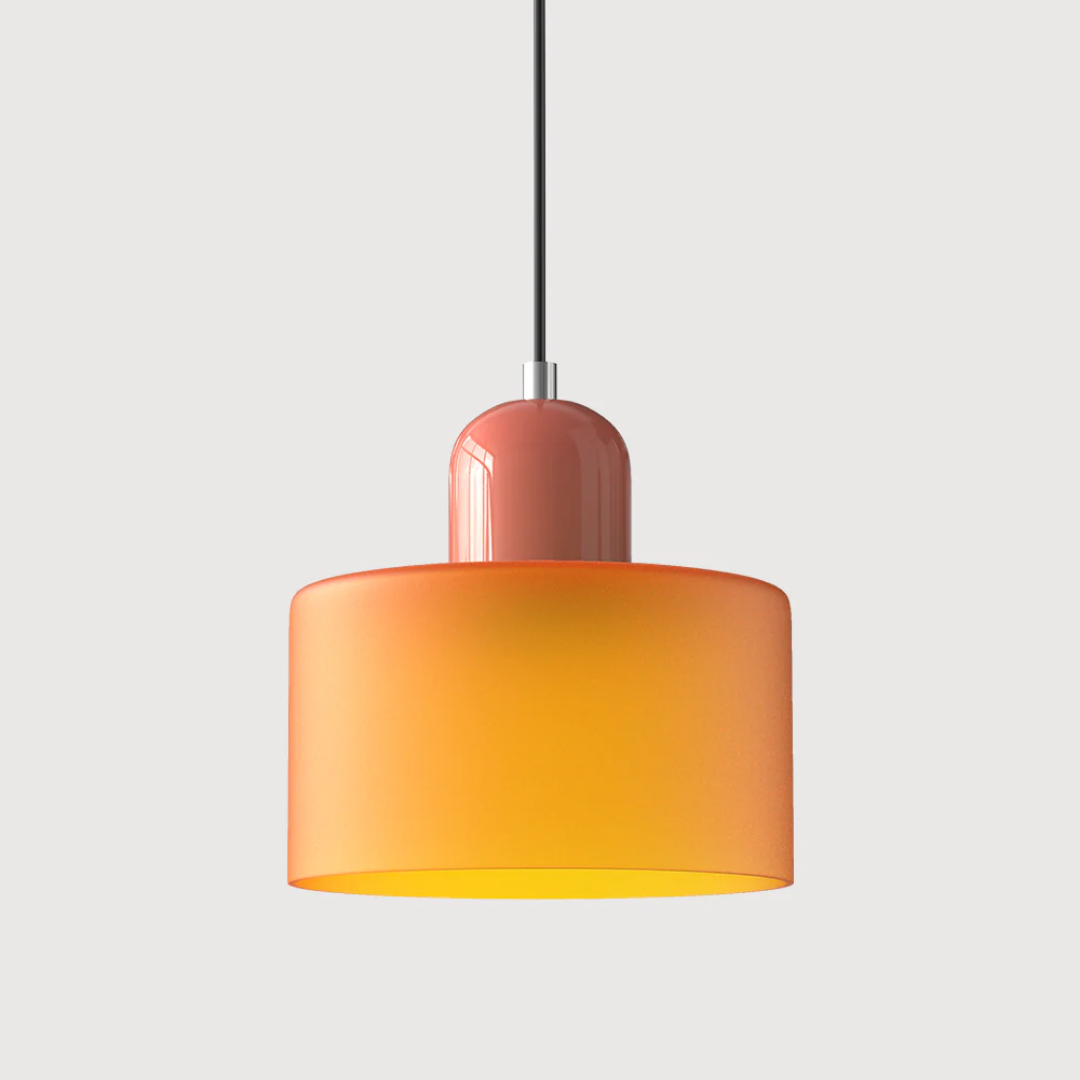 Vintage Style Glass Pendant Lamp Kitchen Island Light