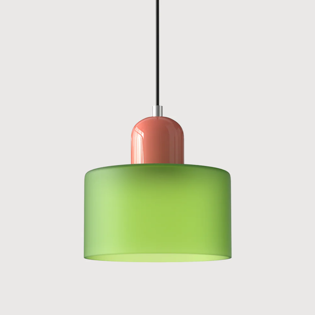 Vintage Style Glass Pendant Lamp Kitchen Island Light